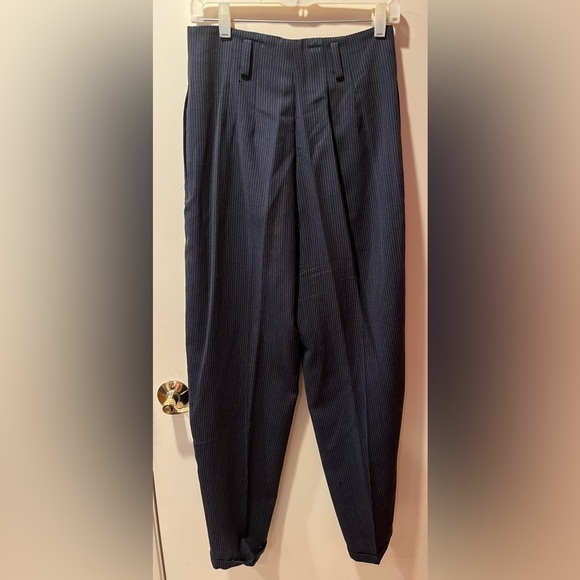 Linda Allard for ELLEN TRACY 100% pure wool trousers - size 6 - Picture 3 of 5